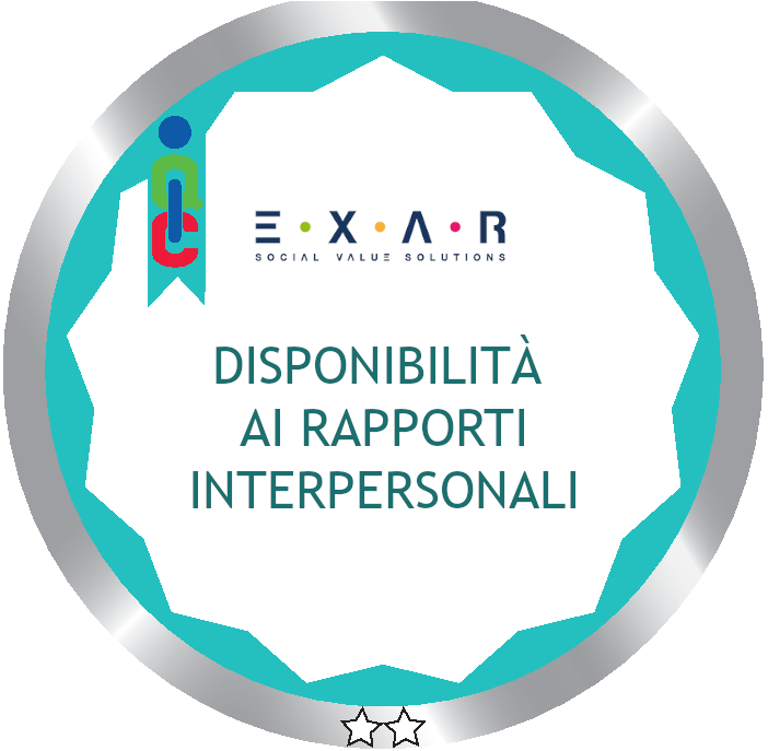 DISPONIBILITÀ AI RAPPORTI INTERPERSONALI 